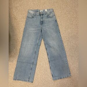 Pull and bear denim light washed jeans. European exclusive. Never worn